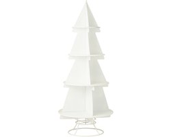 J-Line Rek X'mas Tree Metaal Wit Large