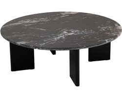 J-Line salontafel Mathilde Marmer - steen - zwart