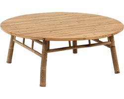 J-Line salontafel Rond - bamboe/naturel