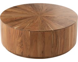 J-Line salontafel Rond - hout - naturel