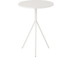 J-Line salontafel Rond - metaal - wit