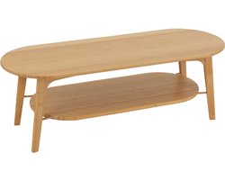 J-Line salontafel Vierkant - bamboe - naturel