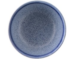 J-Line schaal Luna - keramiek - blauw - small - 2 stuks