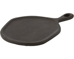 J-Line snijplank Goa - mangohout - zwart - small
