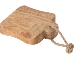J-Line snijplank Organic - hout - naturel - mini