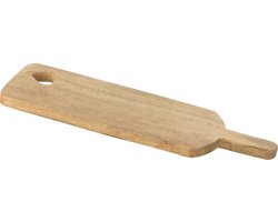 J-Line snijplank Rechthoek Hart - hout - naturel - small