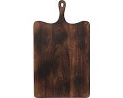 J-Line snijplank Rechthoekig - hout - donkerbruin - extra large