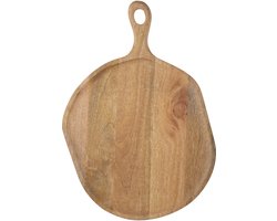 J-Line snijplank Rond - hout - naturel - large