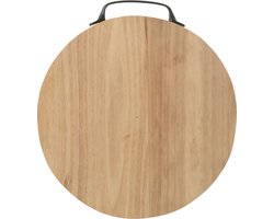 J-Line snijplank Rond - hout - naturel - small