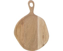 J-Line snijplank Rond - hout - naturel - small