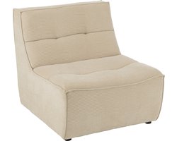J-Line sofa grid - populierenhout/schuim - beige