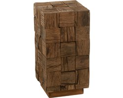 J-Line sokkel - hout - naturel - small