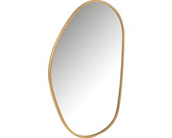 J-Line spiegel Abstract - glas - goud - large - 45 x 80 cm