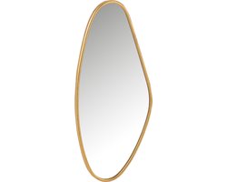 J-Line spiegel Abstract - glas - goud - small - 33 x 73 cm