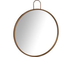 J-Line spiegel Anto - glas - goud - small - 60.5 x 71 cm