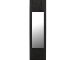 J-Line spiegel - hout - zwart - small