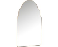 J-Line spiegel West - glas - goud - 103.5 x 59.5 cm