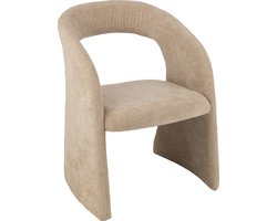 J-Line stoel Anise - textiel - beige