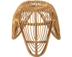 J-line - Stoel Lea Rotan Naturel - 44x44x41cm