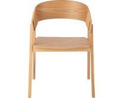 J-Line stoel Naga - essenhout/touw - naturel