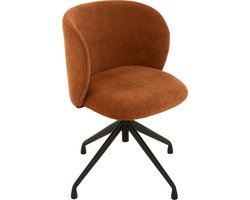 J-Line stoel Turn/Up/Down - textiel - roestig