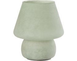 J-Line Tafel Lamp Mat Glas Groen