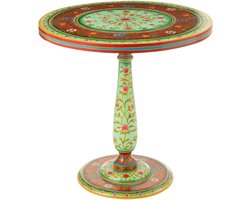 J-Line tafel Rond Mumbai - hout - mix