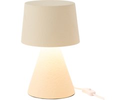 J-Line tafellamp Small Kap - keramiek - beige