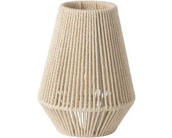J-Line tafellamp Touw - katoen - greige