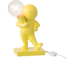 J-Line taffellamp Marcel - polyresin - geel