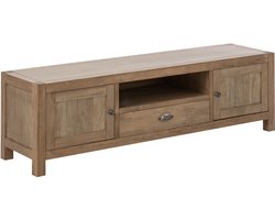 J-Line Tv-meubel Blois - grenenhout - naturel