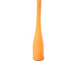 J-Line vaas Bottle - glas - oranje - large - 100 cm hoog