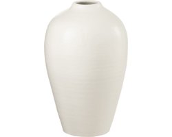 J-Line vaas - keramiek - wit - small - 35 cm hoog