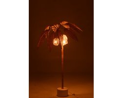 J-Line vloerlamp kokosboom suikerkan - naturel - small