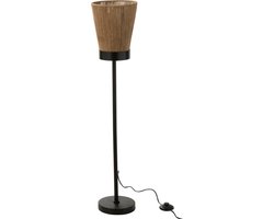 J-Line vloerlamp Luna - jute - beige - medium