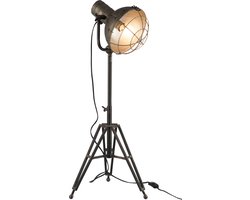 J-Line vloerlamp Spothlight - metaal - grijs
