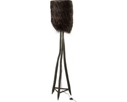 J-Line vloerlamp Takken Arthur - hout - bruin - large