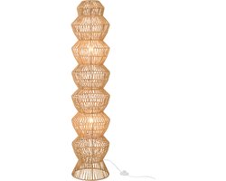 J-Line vloerlamp Touw - metaal - naturel