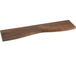 J-Line wandplank Gerard - hout - bruin - large