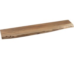 J-Line wandplank Gerard - hout - naturel - large