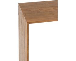 J-Line wandrek Kubus - hout - bruin