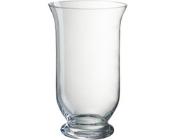 J-Line windlicht Klassiek - glas - transparant