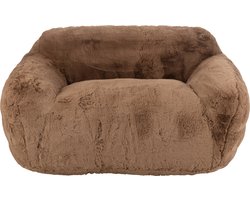 J-Line zetel Cutie - polyester - taupe - large