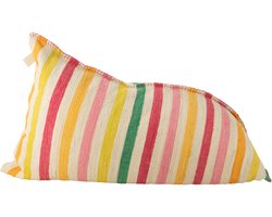 J-Line Zitzak Cocoon Strepen Katoen