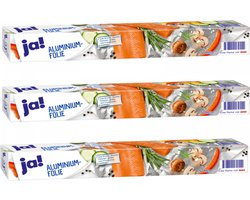 Ja! | 3 x 50 (!) meter Aluminiumfolie | scheurbestendig