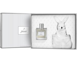 Jacadi Le Bébé Baby Geschenkset - Eau de Soin parfum 100 ml & knuffel - Alcoholvrij