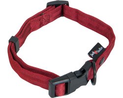 Jack And Vanilla - Halsbanden - Comfort Tube Nylon Hondenhalsband - Rood - S Hocco4030 - 178821