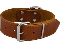 Jack And Vanilla - Halsbanden - Vetleder Halsband - Cognac - 30mmx65cm 45/7207 - 176296