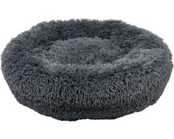 Jack and Vanilla Hondenkussen - Donut - Donkergrijs - S - Ø60cm