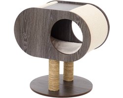 Jack and Vanilla Kattenmeubel cocon Molly 48x48x62 cm grijs